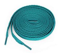 sourcing map 5 Paires Lacets unisexes plats sport haute durabilité chaussures sport Paon bleu 120 cm/47.2"