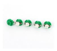 sourcing map 5 PC T5 B8.4D 5050 1 SMD LED Ampoule-Tableau Bord Vert 12 V pour Interne Voiture