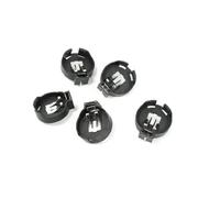 sourcing map 5 Pcs 2 Broches LIR2450 Pile Bouton CR/Douille Porte-Monnaie Noir