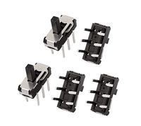 sourcing map 5 pcs 2 Position Tout droit 6P DPDT Micro commutateur Commutateur verrouillage