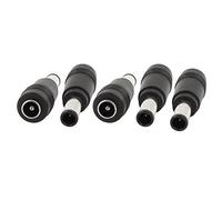 sourcing map 5 Pcs 6.0mmx4.0mm Mâle à 5.5x2.5mm Femelle DC Jack