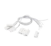 sourcing map 5 pièces Porte fenêtre Interrupteur magnétique système de sécurité d'alarme Domestique NC normalement fermé