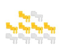 sourcing map 5 Sets Agrafe Tige Serrure Porte Attaches retenue 4D0-807-300 69293-12040