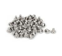 sourcing map 50 PC M4x5mm acier inoxydable 316 tête Phillips métriques vis boulon machine