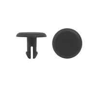 sourcing map 50 pcs Rivet en plastique trou 4mm Diamètre fixation Agrafe auto pare-choc vis fixation Aile