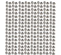 sourcing map 500pcs 4mm Dia acier inox 201W Passe-fils oeillet Kit rondelle