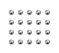 sourcing map 500Pcs 7mm Carbone Acier Roulement Billes Précision Poli