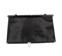 sourcing map 50cm x 125cm Pare-Soleil Noir rétractable Avant