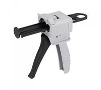 sourcing map 50ml Manuel AB Époxy Résine Mélange Applicateur Distributeur Pistolet avec Colle Mélange Rapport 10:1