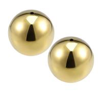 sourcing map 50mm Dia acier Inox 201 boule escalier Main courante Newel Post 2Pcs