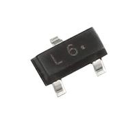 sourcing map 50pc 2SC1623-L6 Transistor NPN 50V 100mA 200mW Montage en Surface SOT-23