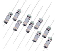 sourcing map 50pc 2W 51 Ohms Résistance couche carbone 5% Tolérance 4 bande couleur