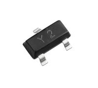 sourcing map 50pc SS8550-Y2 Transistor PNP 25V 1500mA 300mW Montage en Surface SOT-23