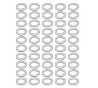 sourcing map 50pcs 12mmx20mmx2mm Matériau Moto alum. rondelle bouchon vidange