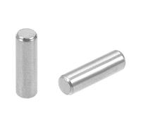 sourcing map 50Pcs 3mm x 10mm Goupille 304 INOX Acier Étagère Chevilles Support Étagères Argenté