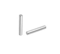 sourcing map 50Pcs 4mm x 25mm Goupille 304 INOX Acier Étagère Chevilles Support Étagères Argenté