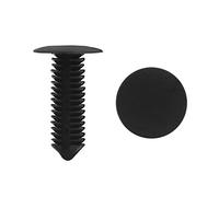 sourcing map 50pcs 8.5mm Trou Vis Fixations Rivets Clip de Capot pour Voiture