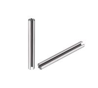 sourcing map 50pcs Goupille à Ressort Fendue 304 Acier Inoxydable Cylindriques Finition Unie M2 x 25mm