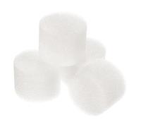 sourcing map 50Pcs Hydroponique Éponges, 1" Culture Média Cylindrique Éponges pour Maison Légumes Fleur Plantation, Blanc