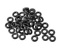 sourcing map 50pcs Joints toriques en caoutchouc nitrile 5 mm OD 2 mm ID 1,5 mm de largeur, joint d'étanchéité métrique