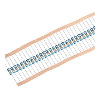 sourcing map 50pcs résistance 3.3K Ohm, 1/2W 1% à film métallique 5 bandes pour projets et expériences électroniques de bricolage