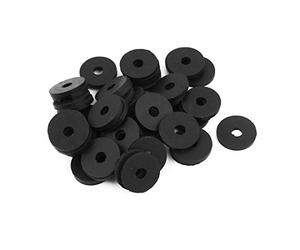 sourcing map 50pcs Rondelle Plate Joint Torique en Caoutchouc 5x18x2mm