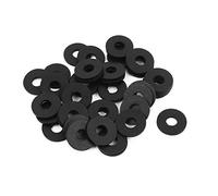 sourcing map 50pcs Rondelle Plate Joint Torique en Caoutchouc pour Tuyau Robinet Passe-fil 6x16x 1,5 mm