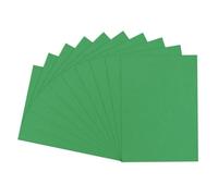 sourcing map 50pcs Texture Papier Reliure Couvertures, Reliure Présentation Couvertures pour Affaires document, 8.5X11 Pouces, 8 Mil 58 Lb, Vert, Non Perforé