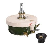sourcing map 50W 1K Ohm Potentiomètre céramique bobine résistance variable rhéostat Avec Bouton