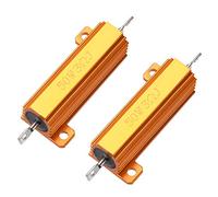 sourcing map 50W 3Ohm 5% vis Alum Résistance Appuyez châssis résistance bobine charge 2pc