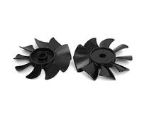 sourcing map 550W/750W 9 compresseur air pale ventilateur rechange 2pcs noir
