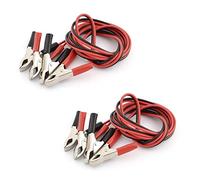sourcing map 5A fil double pince crocodile Test Batterie Câble 1.5M longtemps 2pcs