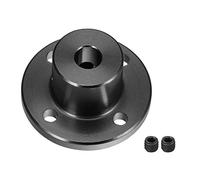 sourcing map 5mm Interne Diamètre H15xD15 Coupleur Axe Bride Rigide Accouplement Arbre Guide Moteur Couplage Connecteur pour Bricolage Pièces Noir