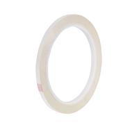 sourcing map 5mm Ruban auto-adhésif solide à une face 50m Longueur Blanc