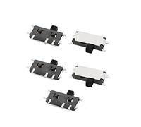 sourcing map 5pc 2 Position 7P 1P2T CMS CMS Switch alimentation Mini 7x2x1mm