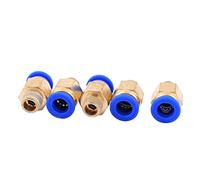 sourcing map 5pcs 1/8BSP mâle à 8 mm de pousser dans tube raccord pneumatique air rapide