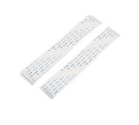 sourcing map 5pcs 1mm Pas 18 Broche AWM 80C 60V VW-1 Flexible Plat Câble FFC FPC 110mm Multicolore