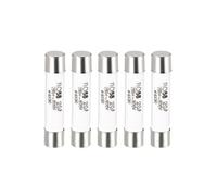 sourcing map- 5Pcs 20A 500V Coup Rapide Céramique Fusibles à Cartouche 6mm x 30mm