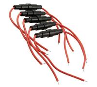 sourcing map 5pcs 22 AWG 250V support 6.3A Inline Fuse verser 5 x 20mm Fusible