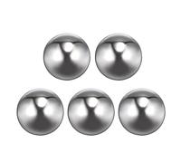 sourcing map 5Pcs 25mm 201 Inoxidable Acier Roulement Billes G1000 Précision