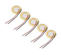 sourcing map 5Pcs 27mm Disque Piezo Acoustique Microphone Guitare CBG déclenchement