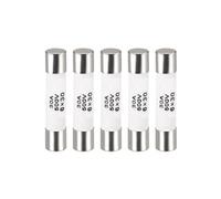 sourcing map- 5Pcs 30A 500V Coup Rapide Céramique Fusibles à Cartouche 6mm x 30mm