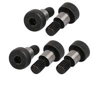 sourcing map 5pcs 40Cr Boulon D'épaule 10mm Ø 10mm long épaule M8x13mm