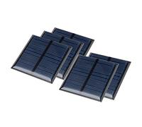 sourcing map 5pcs 5.5V 60mA poly Module de panneau de cellule solaire bricolage pour chargeur