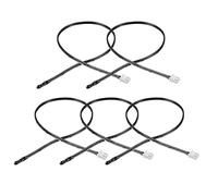 sourcing map 5Pcs 5K NTC Thermistance Sonde 15.7 Pouce Époxy Sensible Température Temp Capteur pour Climatisateur