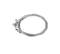 sourcing map- 5pcs 75m Acier Dia 1,5mm Câble de Frein Avant Fil , Argent