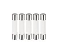 sourcing map- 5Pcs 7A 250V Coup Rapide Céramique Fusibles à Cartouche 6mm x 30mm