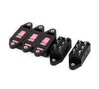 sourcing map 5pcs AC230V-115V 6 cosse DPDT Glisser comm utateur sélection Tension