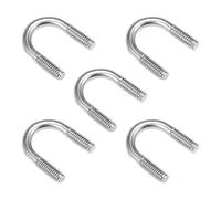 sourcing map 5pcs Boulon en U fixation M6 acier inoxydable 304 pour tuyau 16mm de diamètre