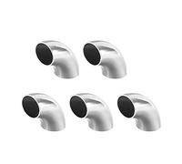sourcing map 5Pcs Coude Acier Inoxydable 304 Diamètre extérieur 22mm